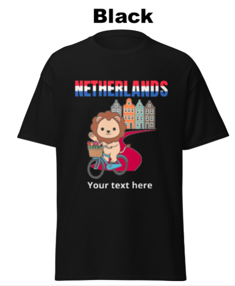 Custom Hello Netherlands tshirt - Image 4