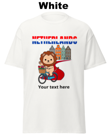 Custom Hello Netherlands tshirt