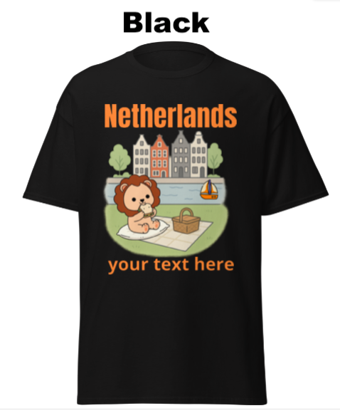 Custom Picnic in the Netherlands tshirt - Image 6
