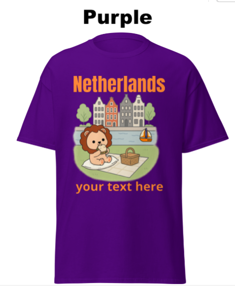 Custom Picnic in the Netherlands tshirt - Image 4