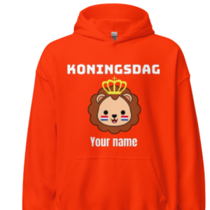 Custom king's day hoodie