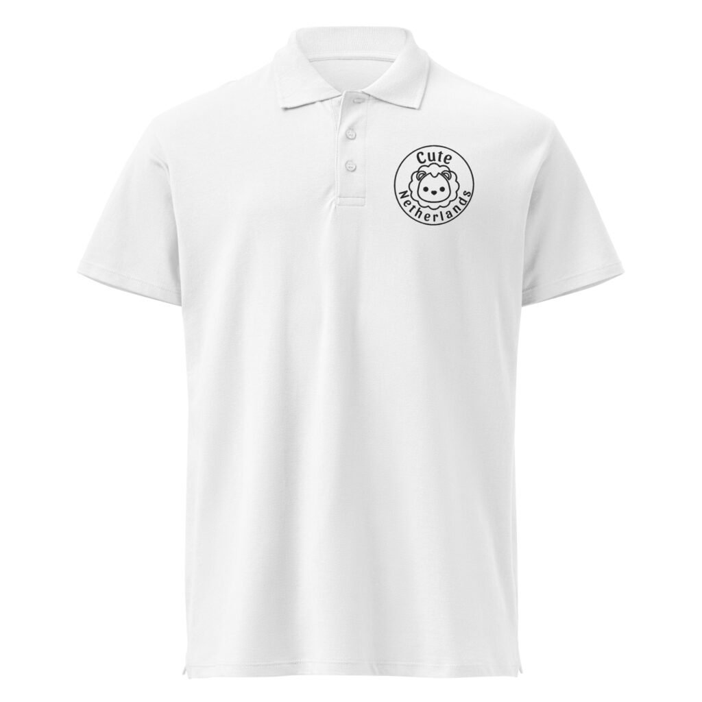 Minimalistic cute light polo