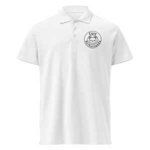 Minimalistic cute light polo